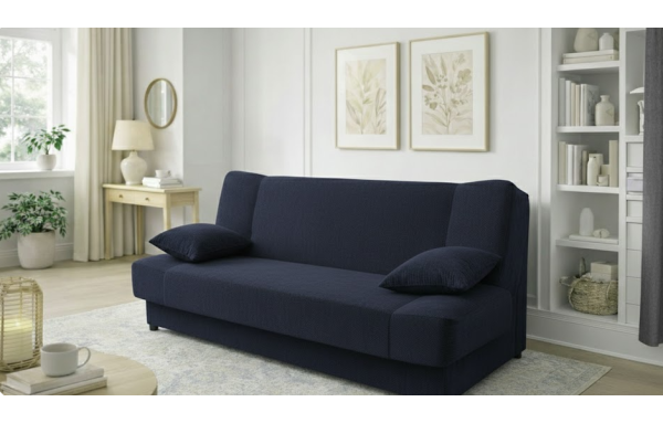 WERSALKA kanapa rozkładana JAŚ granat